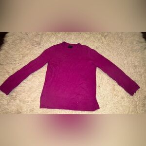 Halogen Bright Fuchsia Crewneck Sweater